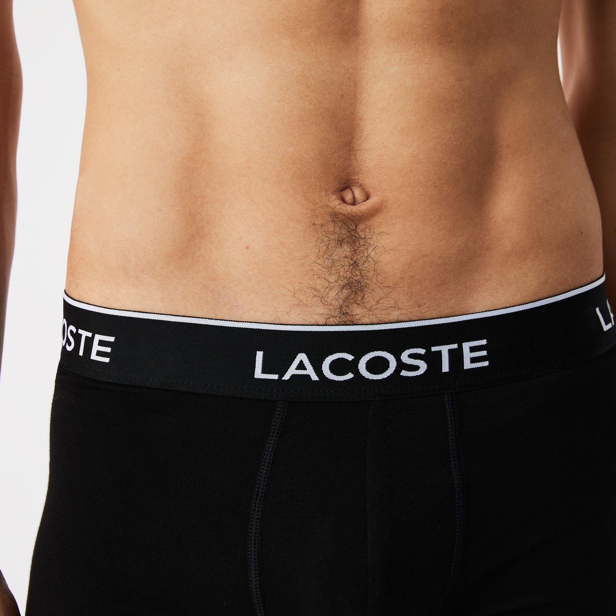 Lacoste Classic Erkek 3'lü Renkli Boxer