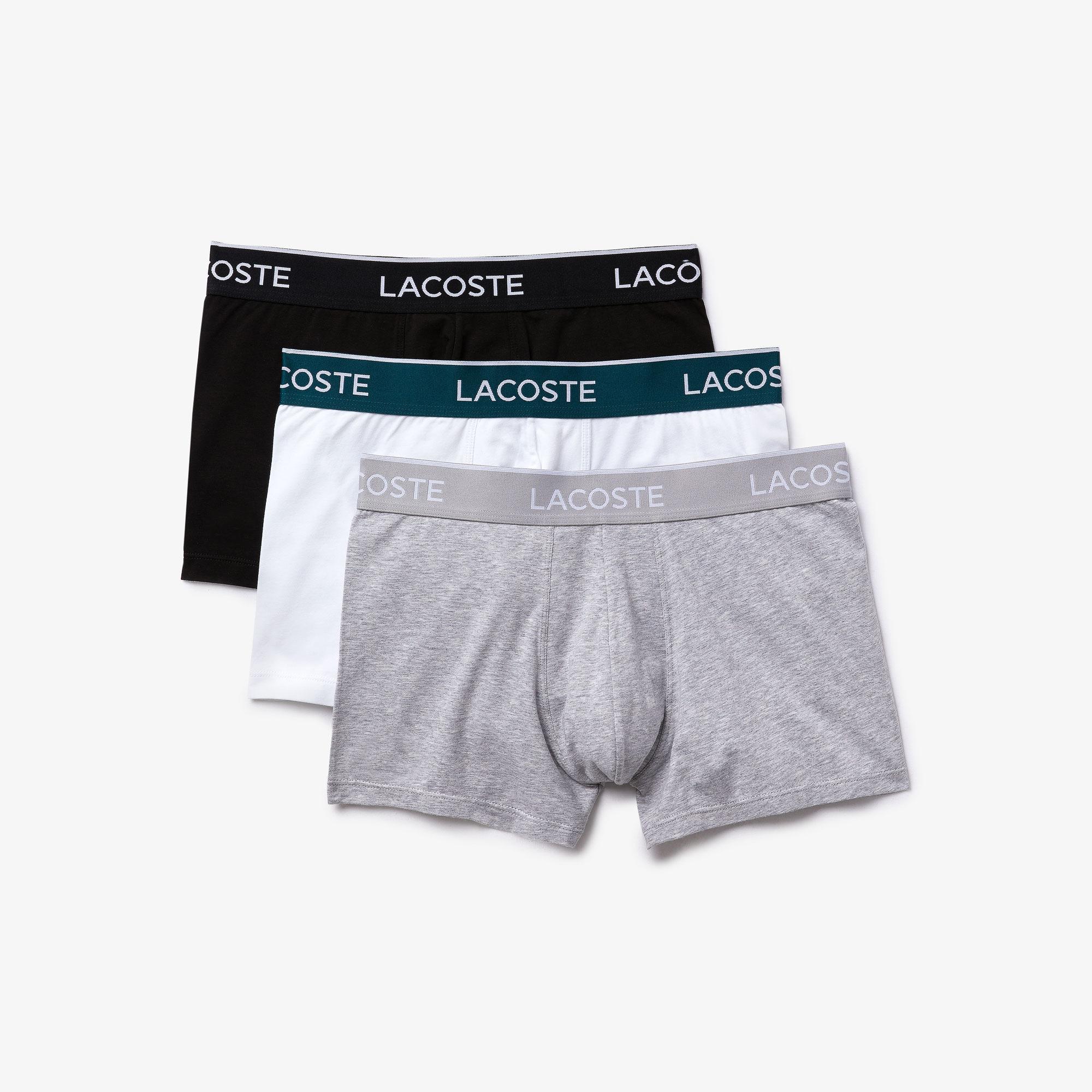 Lacoste Classic Erkek 3'lü Renkli Boxer