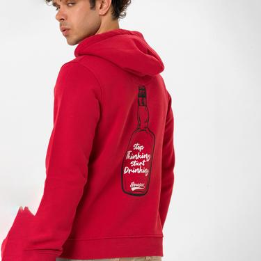  Routefield Heady Erkek Kırmızı Sweatshirt