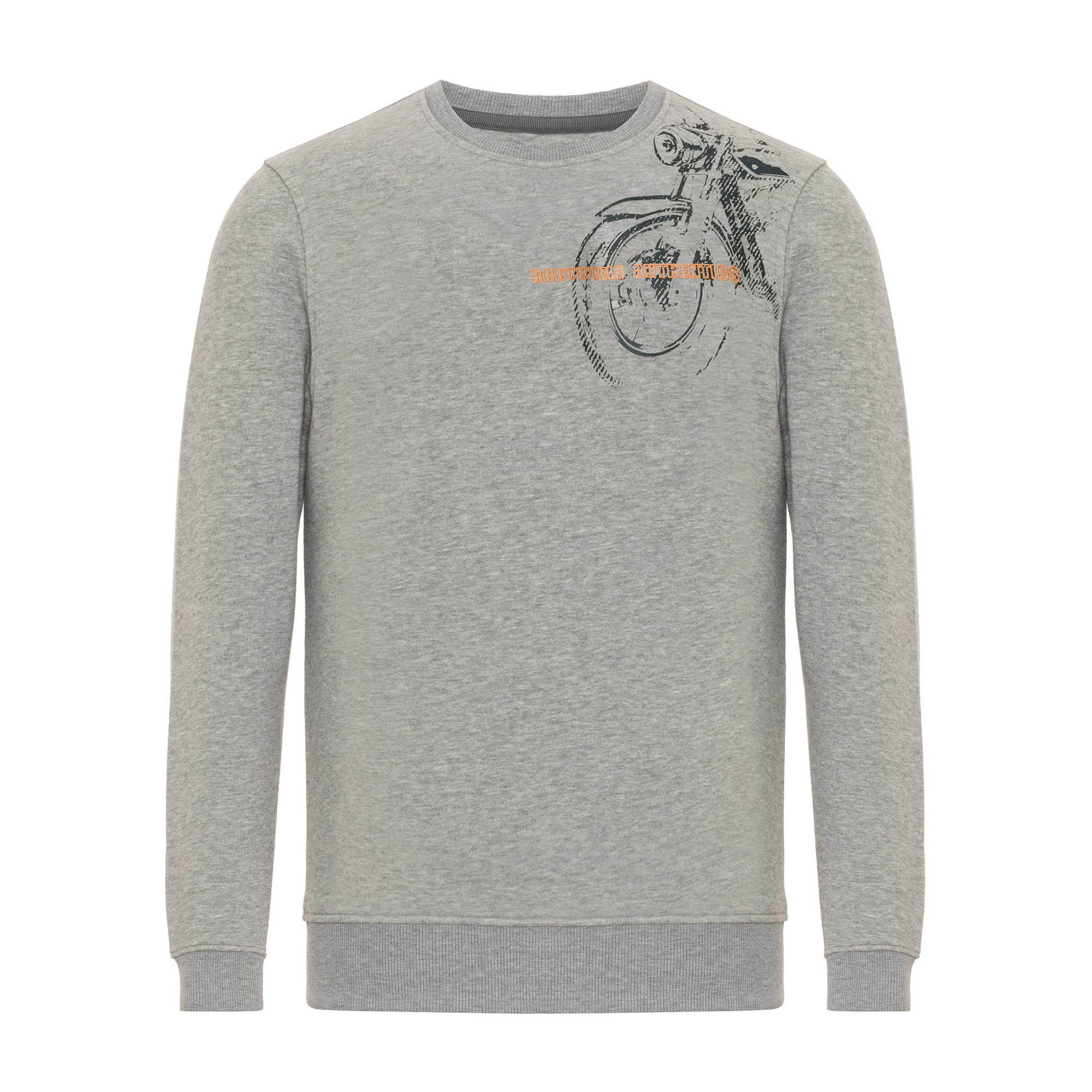 ROUTEFIELD Harv Sweatshirt Erkek Gri