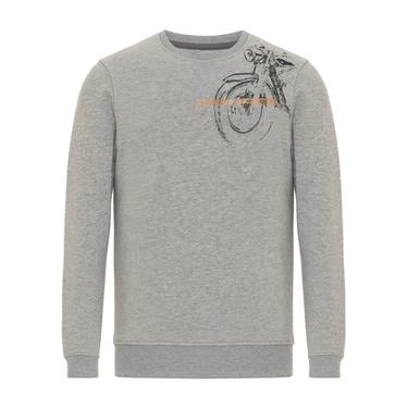  ROUTEFIELD Harv Sweatshirt Erkek Gri