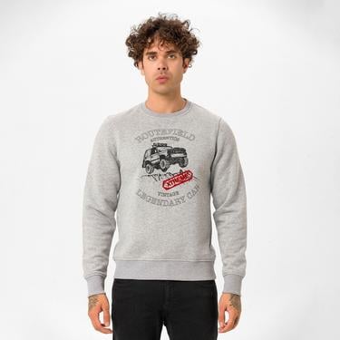  Routefield Huge Erkek Gri Sweatshirt