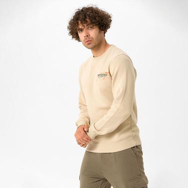  Routefield Hide Erkek Kahverengi Sweatshirt