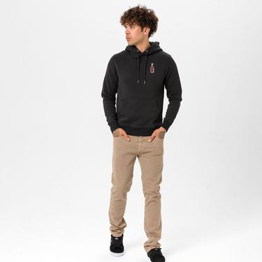  Routefield Heady Erkek Siyah Sweatshirt