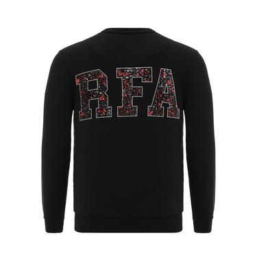  Routefield Hide Erkek Siyah Sweatshirt