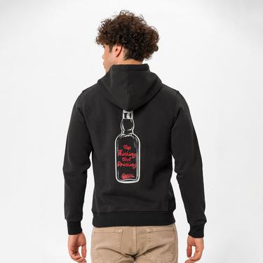  Routefield Heady Erkek Siyah Sweatshirt
