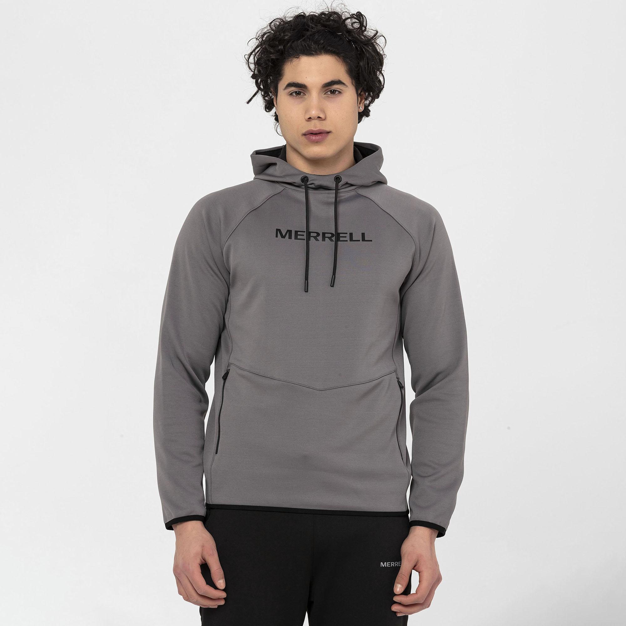 Merrell Search Erkek Gri Sweatshirt