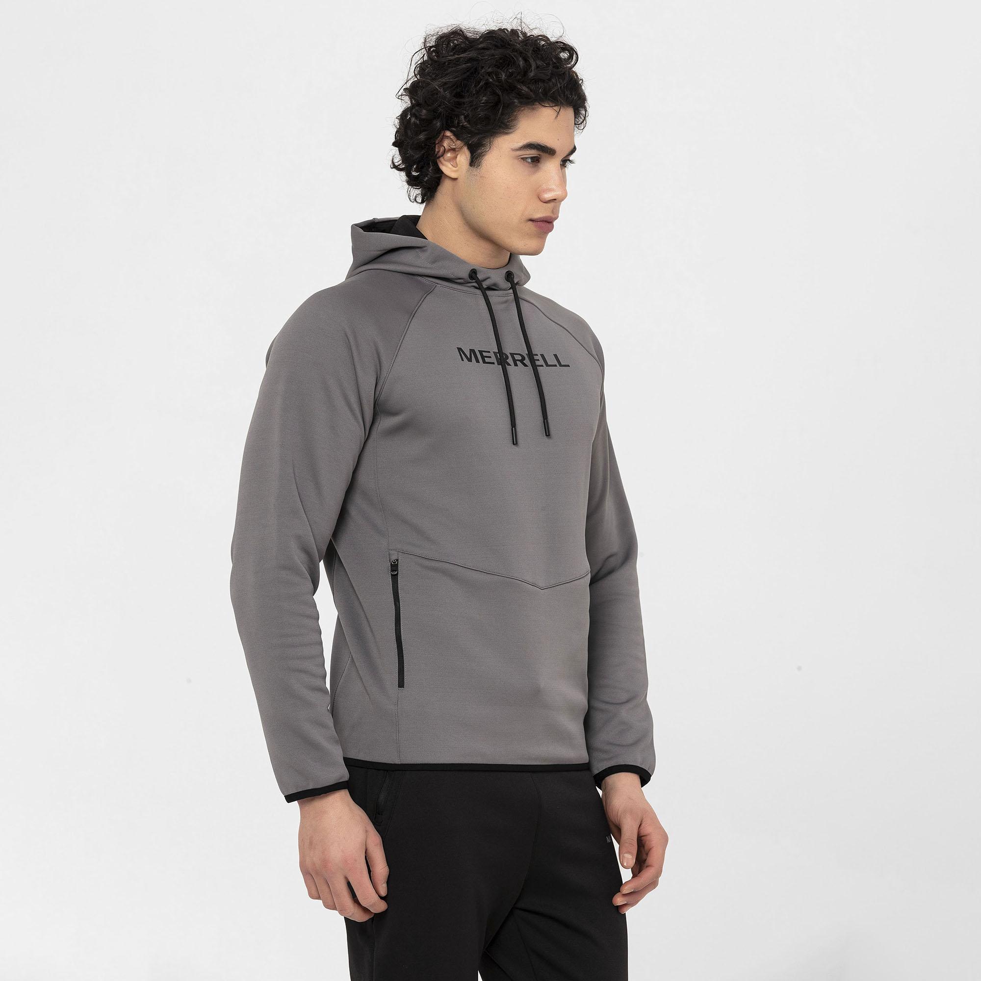 Merrell Search Erkek Gri Sweatshirt