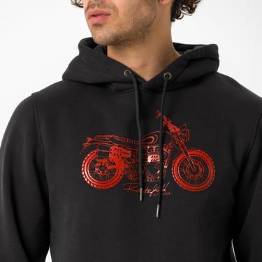  ROUTEFIELD HORST Erkek Sweatshirt Siyah