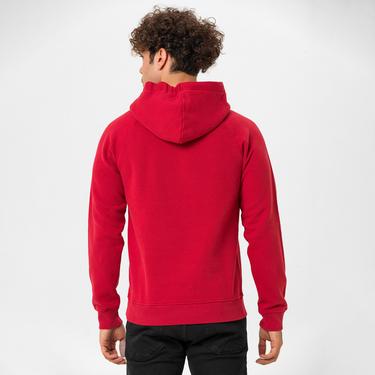  Routefield Hedge Erkek Kırmızı Sweatshirt