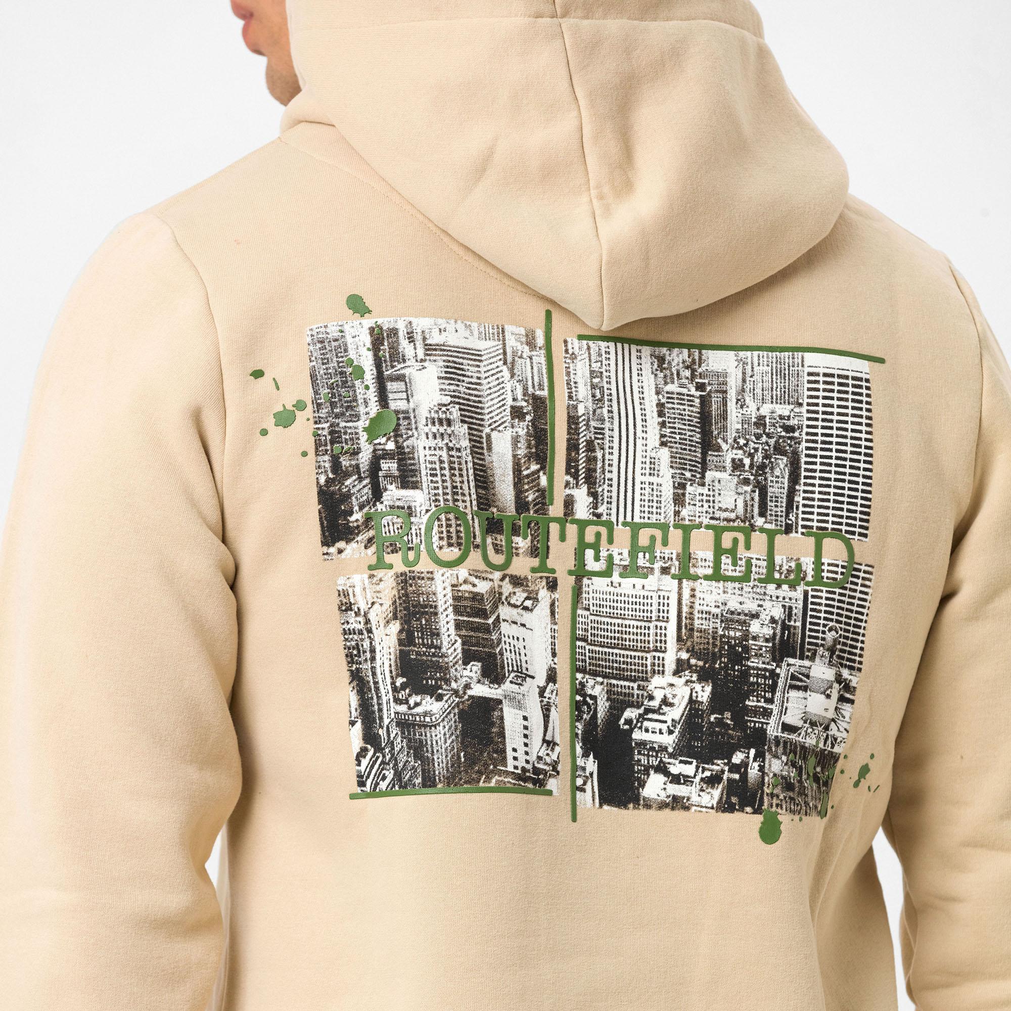 Routefield House Erkek Kahverengi Sweatshirt