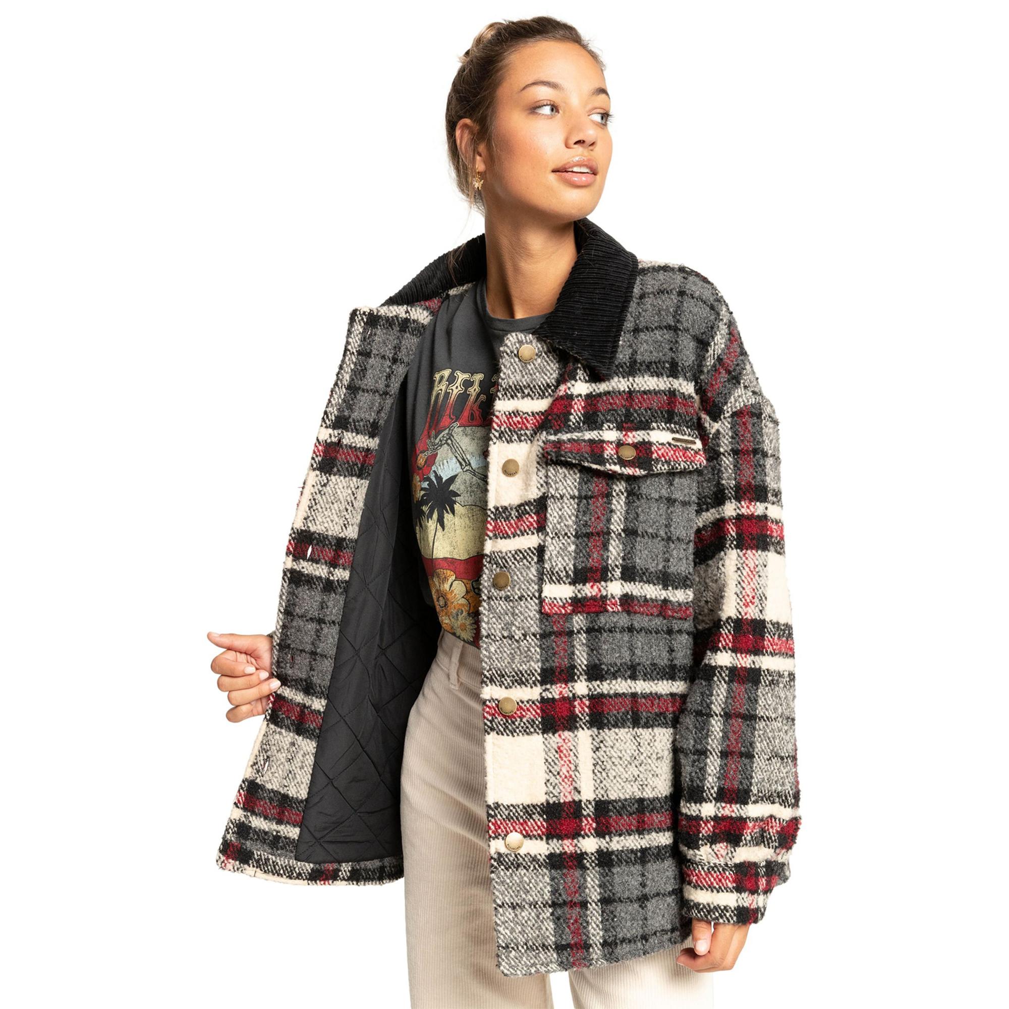 Billabong Lucky Girl Kadın Siyah Ceket