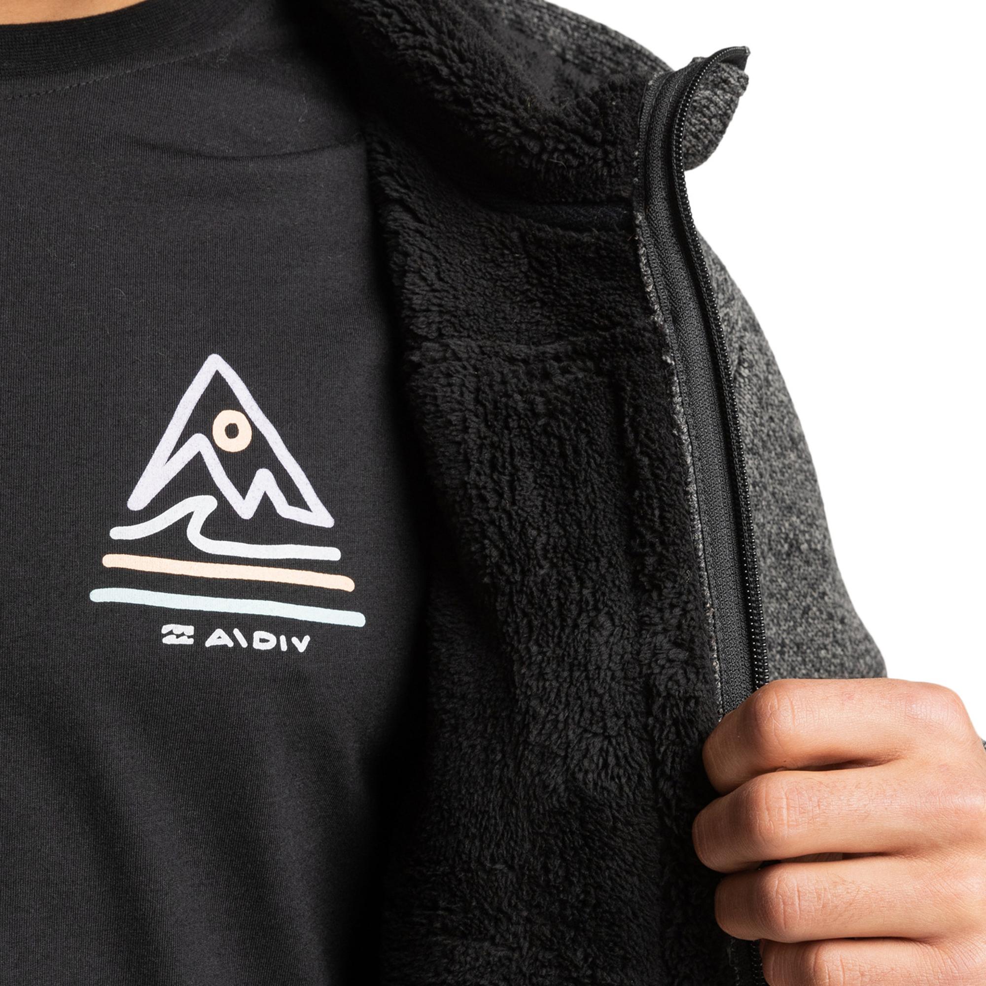 Billabong Boundary Sherpa Erkek Siyah Fleece