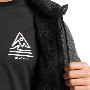  Billabong Boundary Sherpa Erkek Siyah Fleece