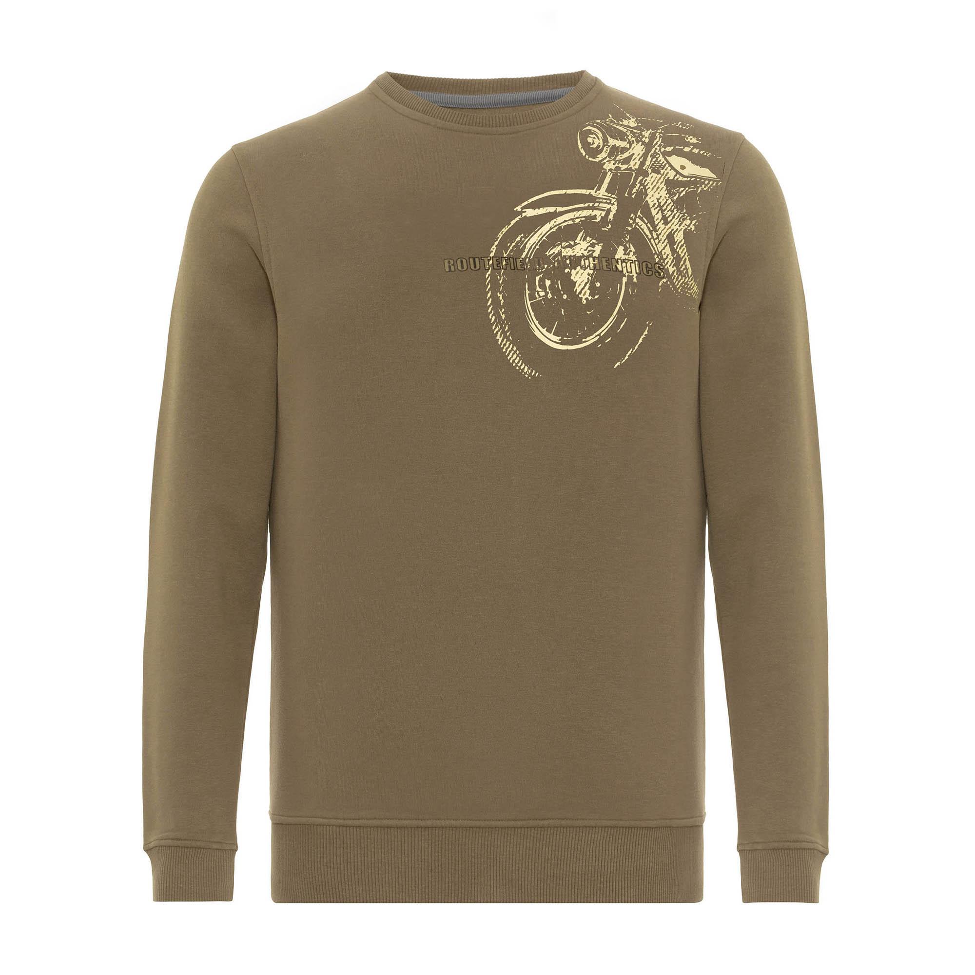 Routefield Erkek Sweatshirt Harv Haki