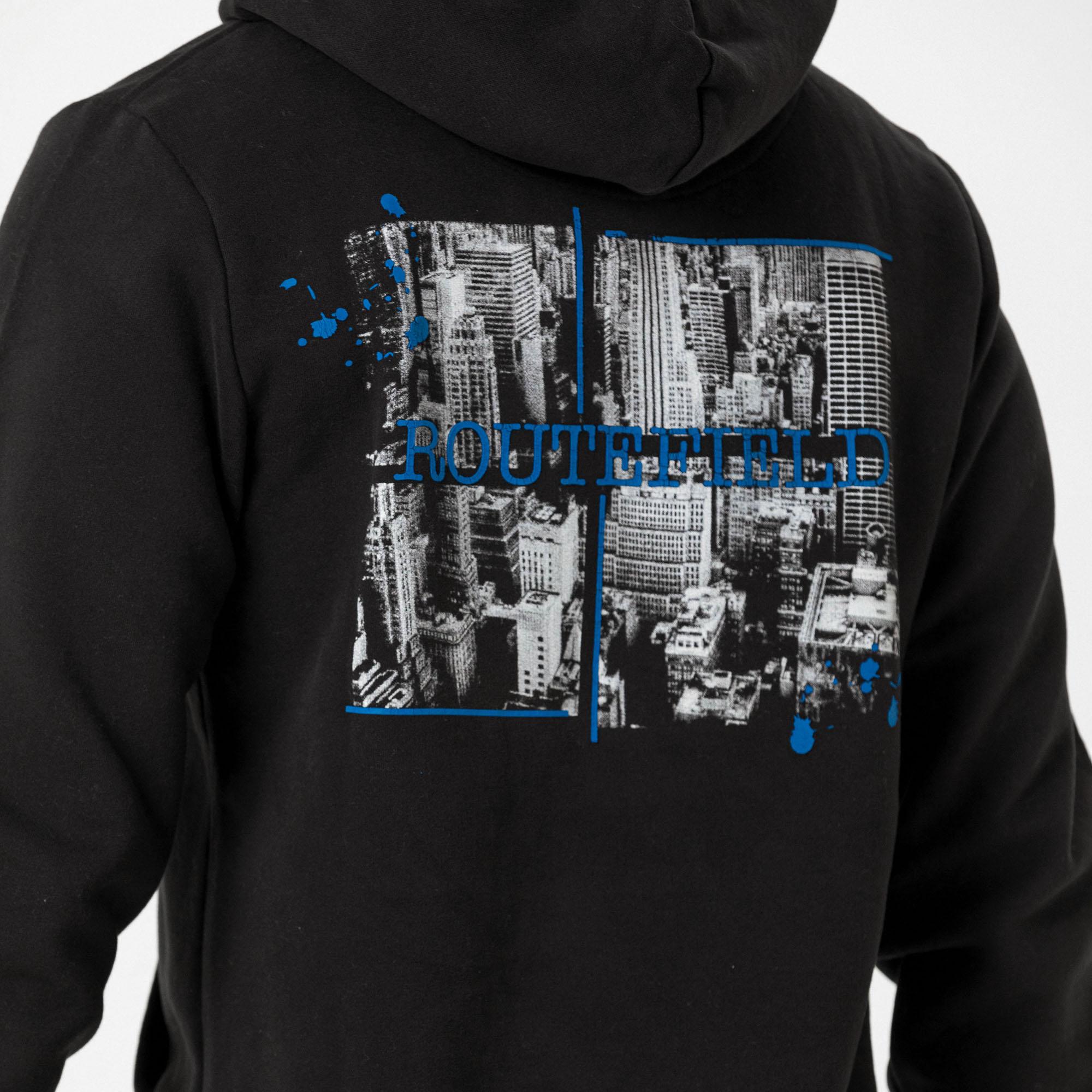 Routefield House Erkek Siyah Sweatshirt