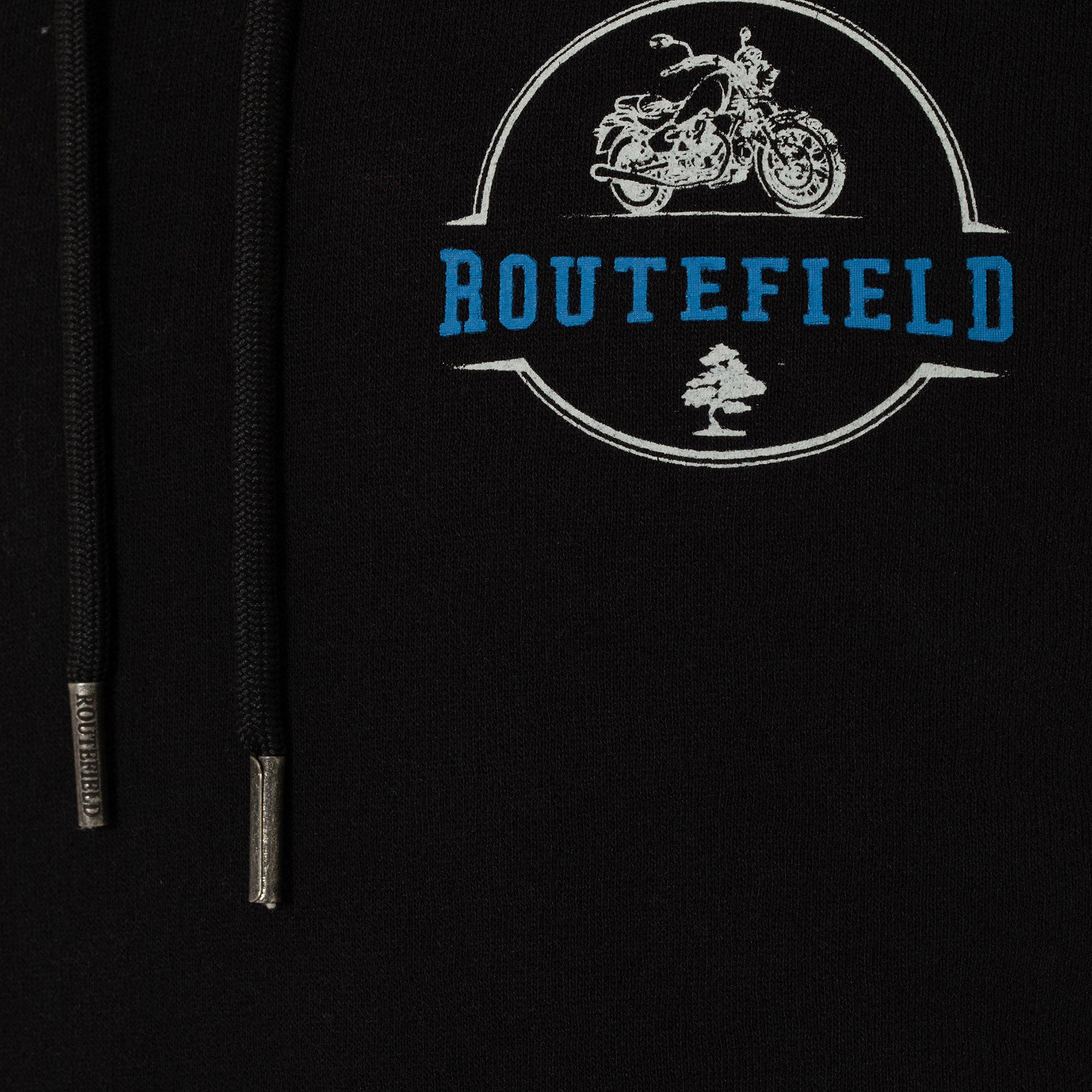 Routefield House Erkek Siyah Sweatshirt