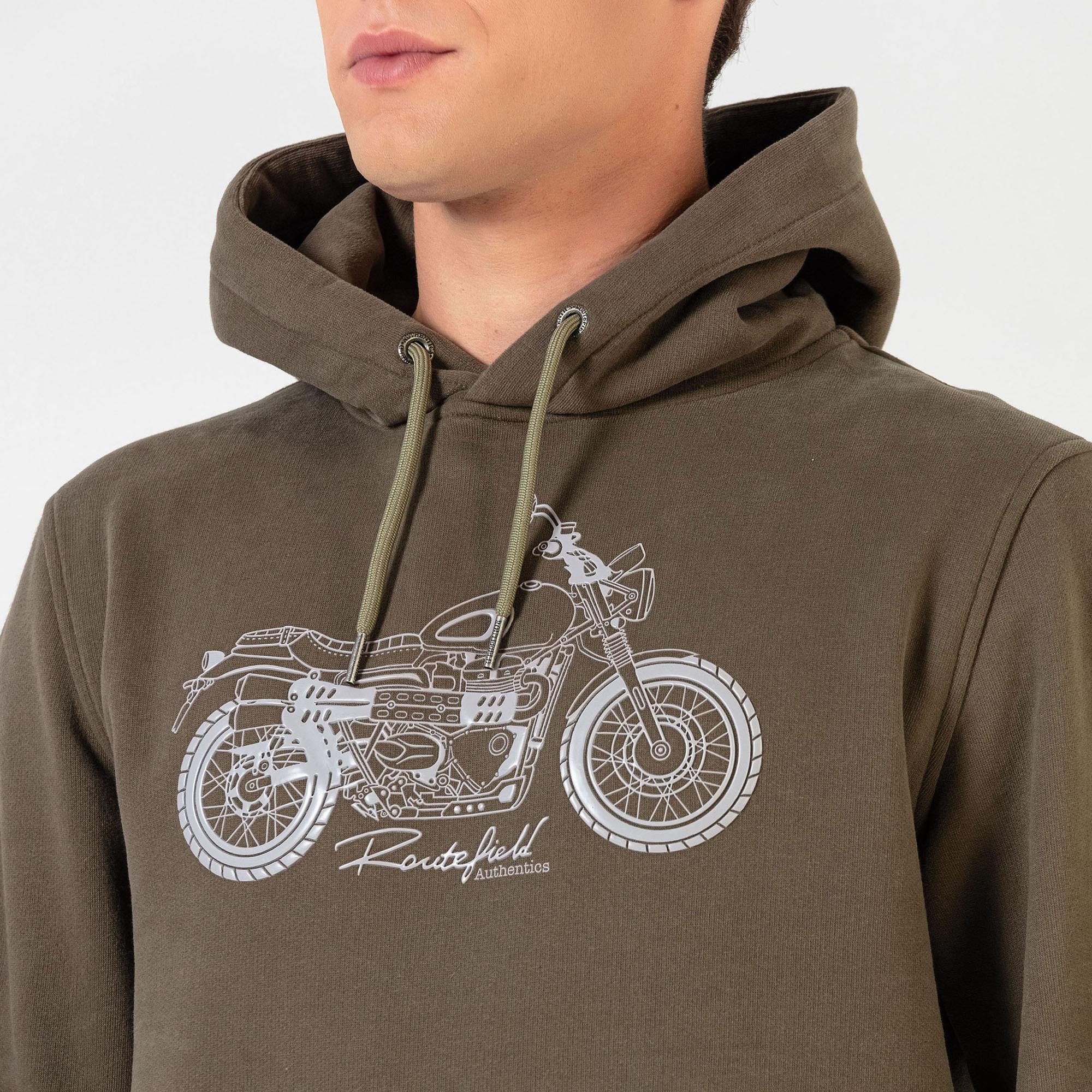 Routefield Erkek Sweatshirt Horst Haki