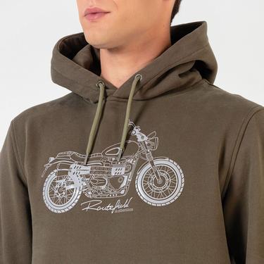  Routefield Erkek Sweatshirt Horst Haki