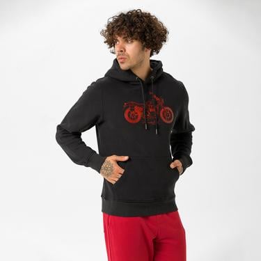  ROUTEFIELD HORST Erkek Sweatshirt Siyah