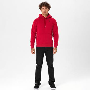  Routefield Hedge Erkek Kırmızı Sweatshirt