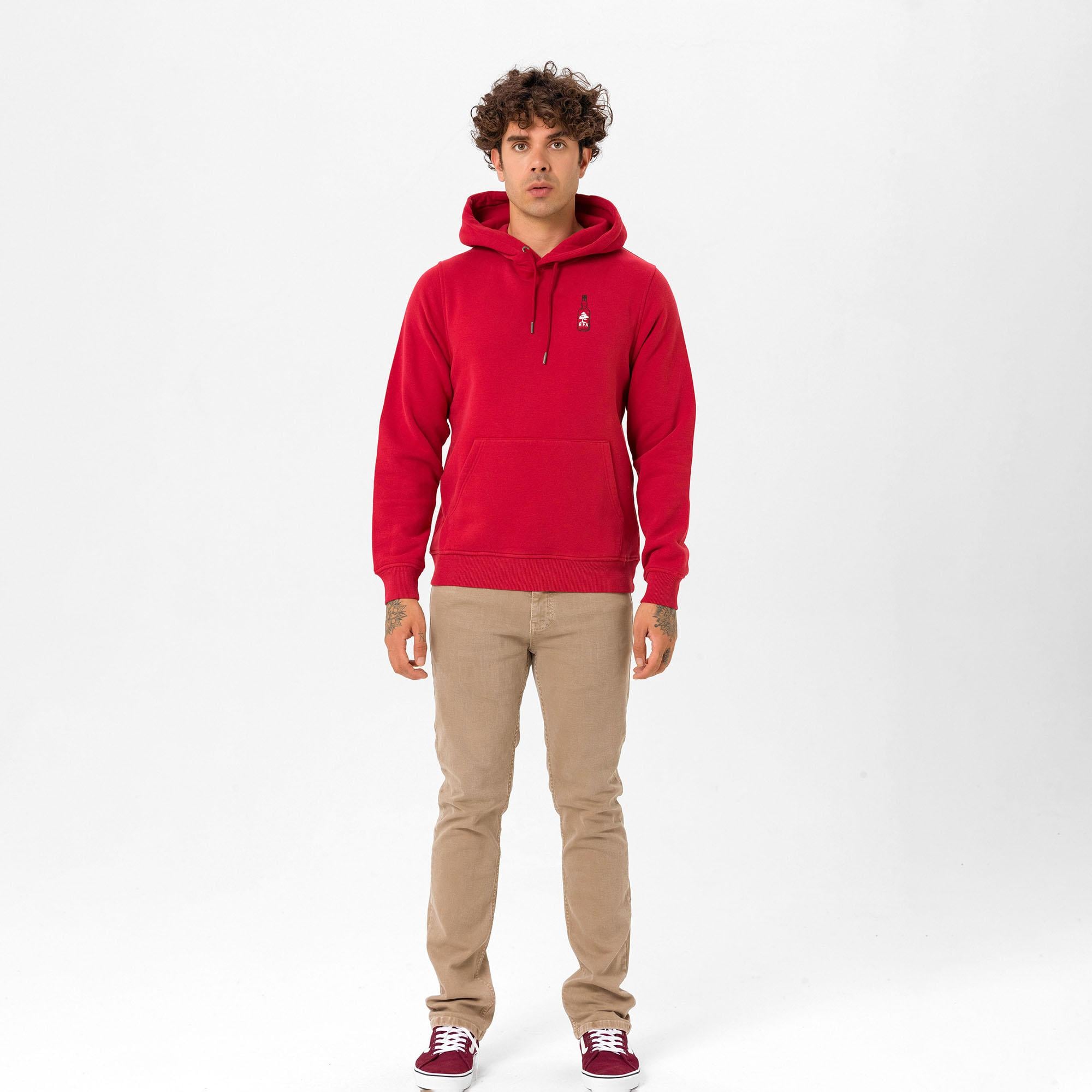 Routefield Heady Erkek Kırmızı Sweatshirt