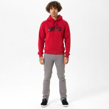  Routefield Erkek Sweatshirt Horst Bordo