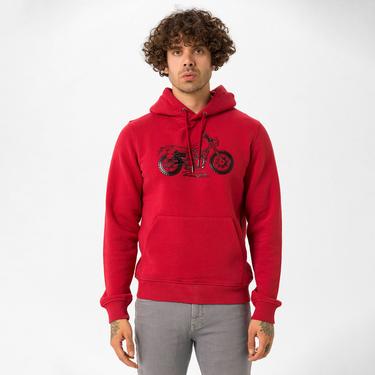  Routefield Erkek Sweatshirt Horst Bordo