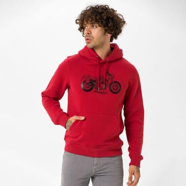  Routefield Erkek Sweatshirt Horst Bordo