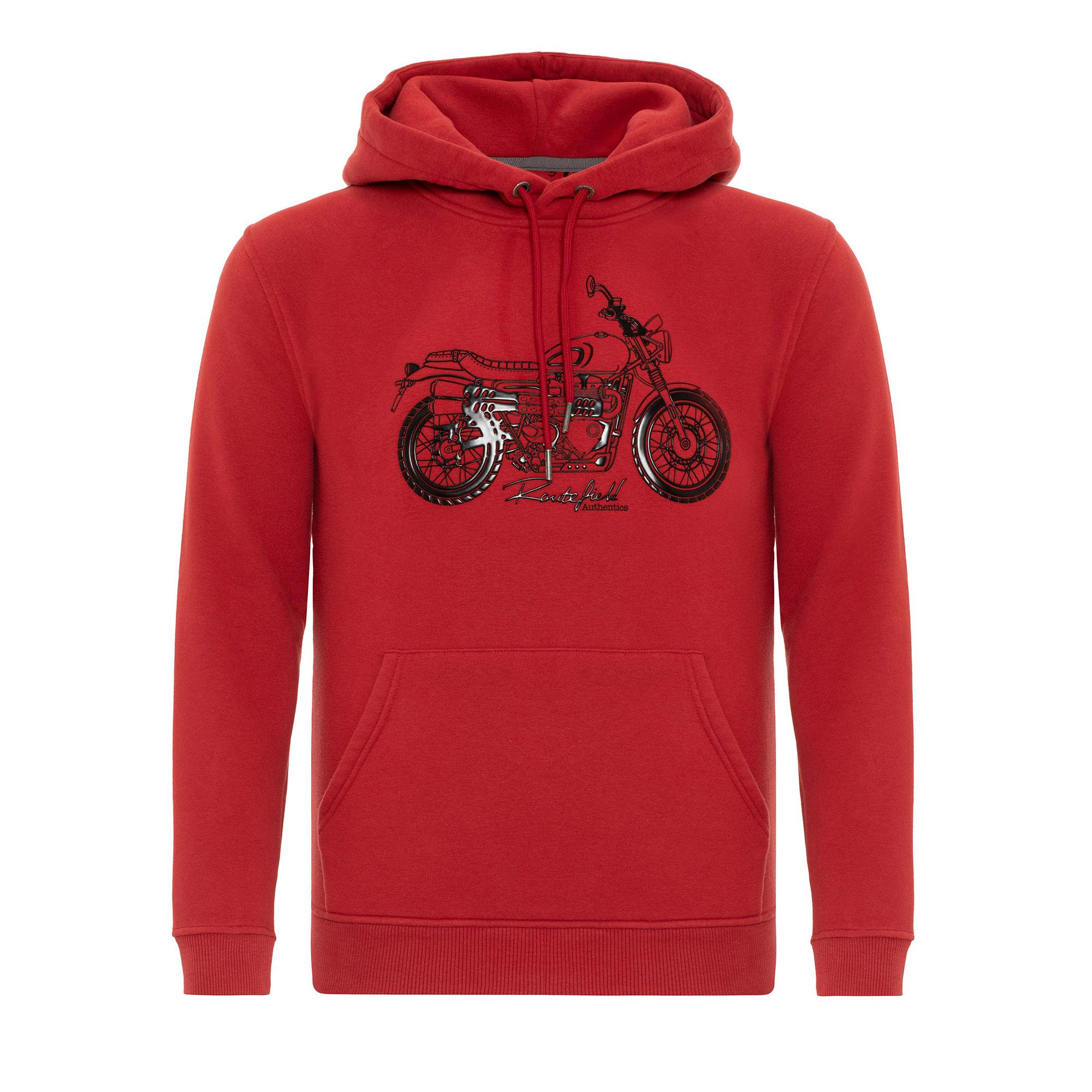 Routefield Erkek Sweatshirt Horst Bordo