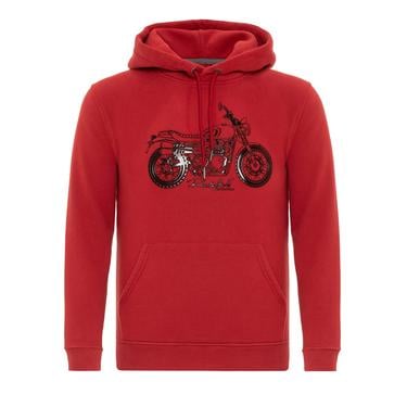  Routefield Erkek Sweatshirt Horst Bordo