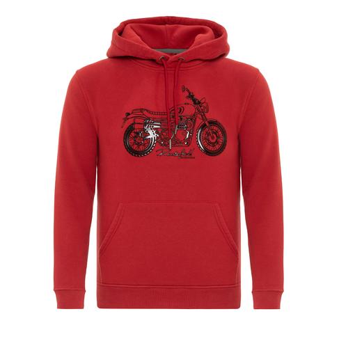  Routefield Erkek Sweatshirt Horst Bordo