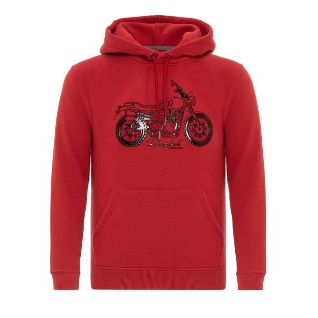  Routefield Erkek Sweatshirt Horst Bordo