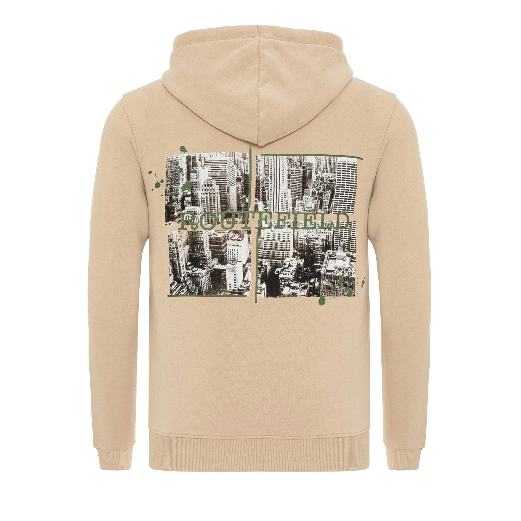 Routefield House Erkek Kahverengi Sweatshirt