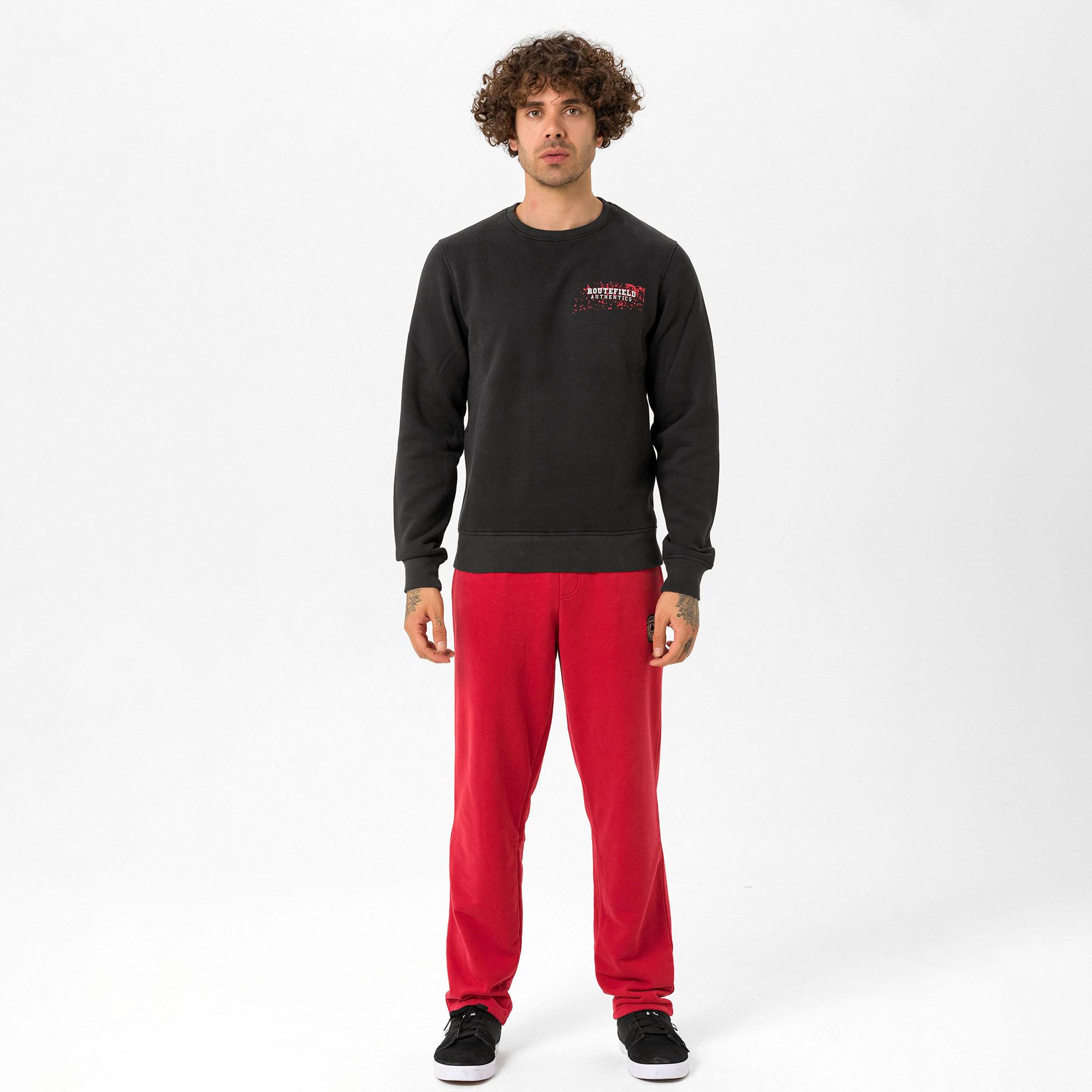 Routefield Hide Erkek Siyah Sweatshirt