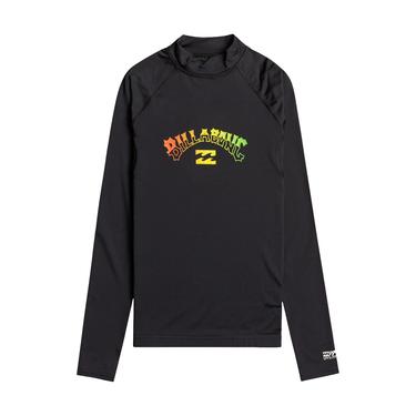  Billabong Arch Ls Erkek Çocuk Siyah Likra