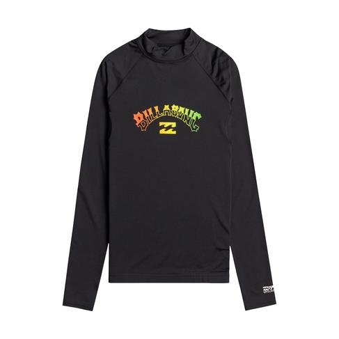  Billabong Arch Ls Erkek Çocuk Siyah Likra