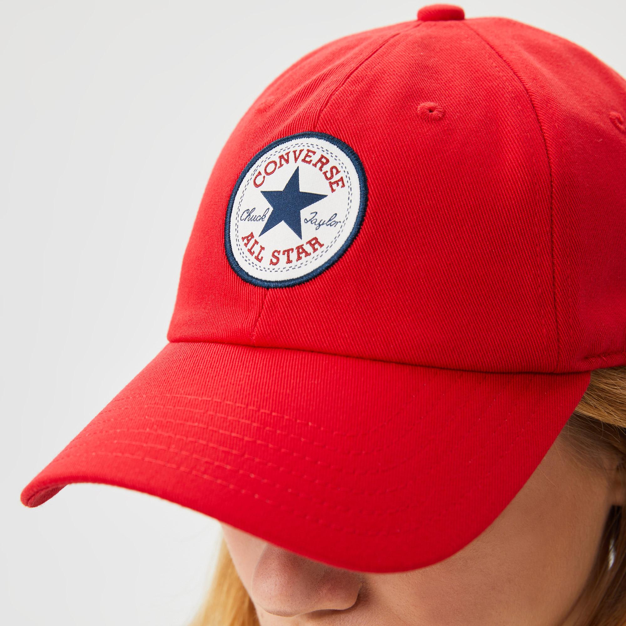 Converse Tipoff Baseball Cap University Unisex Kırmızı Şapka