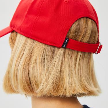 Converse Tipoff Baseball Cap University Unisex Kırmızı Şapka