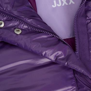  Jack & Jones Jxbeany Shine Puffer Kadın Mor Mont