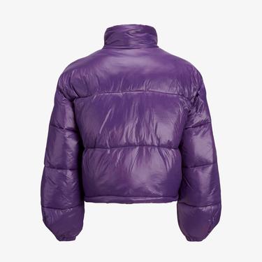 Jack & Jones Jxbeany Shine Puffer Kadın Mor Mont