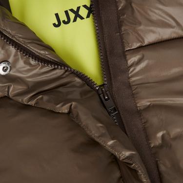  Jack & Jones Jxbeany Shine Puffer Kadın Kahverengi Mont