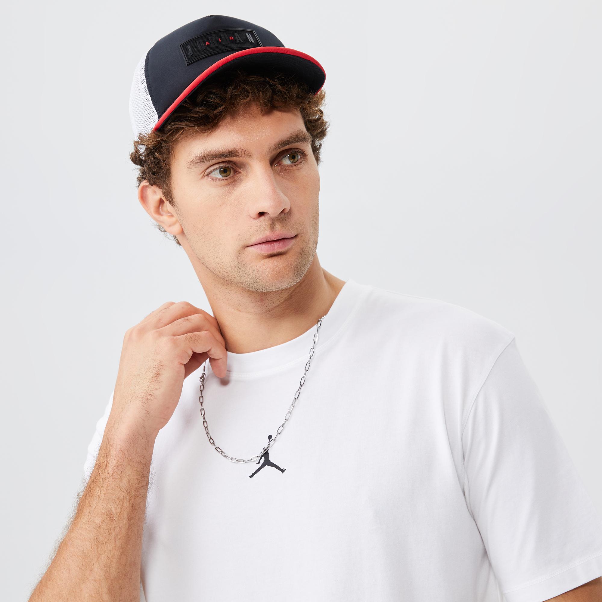 Jordan Dri-Fit Sport Top Erkek Beyaz T-Shirt