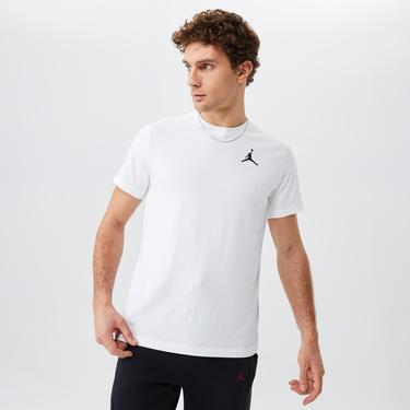  Jordan Jumpman Kısa Kollu Erkek Beyaz T-Shirt