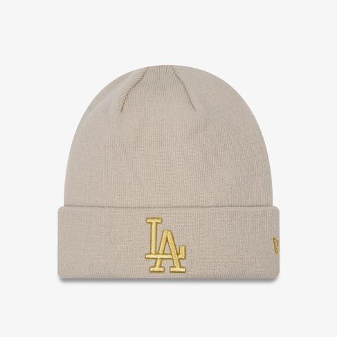  New Era LA Dodgers Kadın Bej Bere