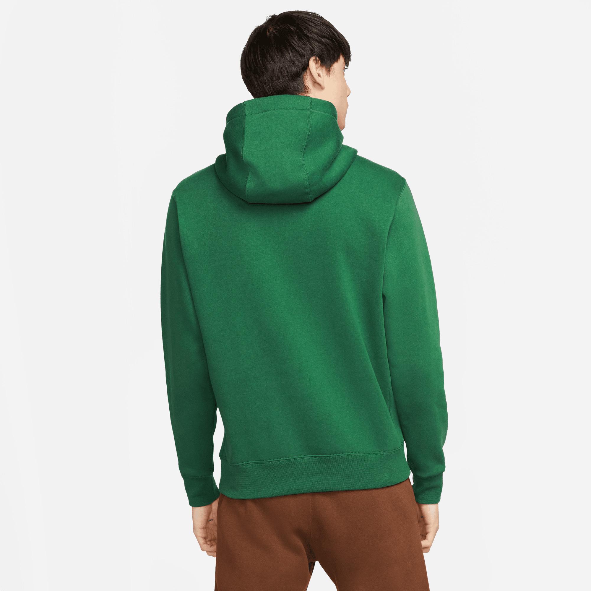 Nike Sportswear Club Hoodie Erkek Yeşil Sweatshirt