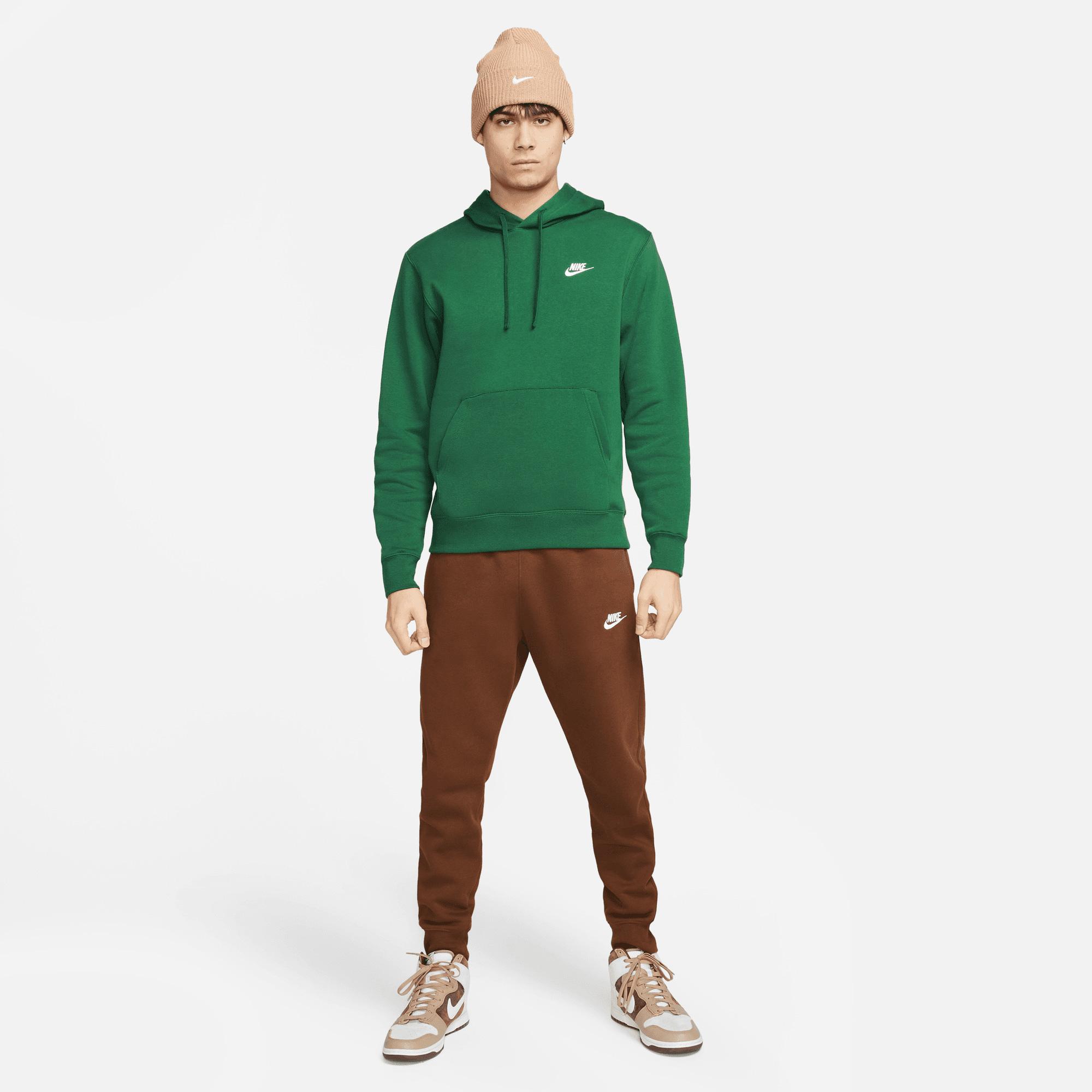 Nike Sportswear Club Hoodie Erkek Yeşil Sweatshirt