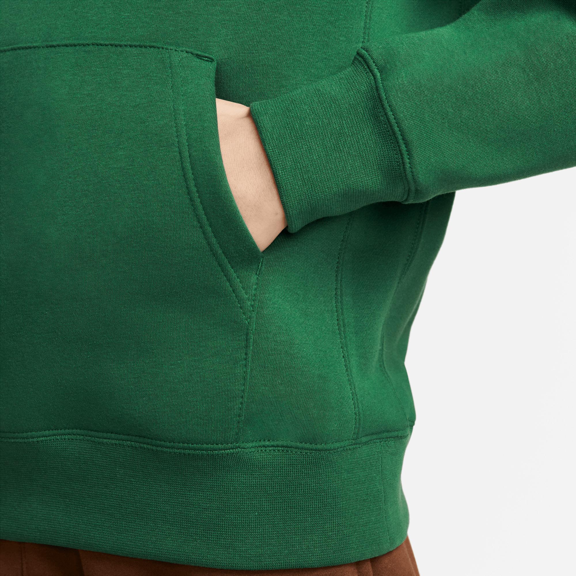 Nike Sportswear Club Hoodie Erkek Yeşil Sweatshirt