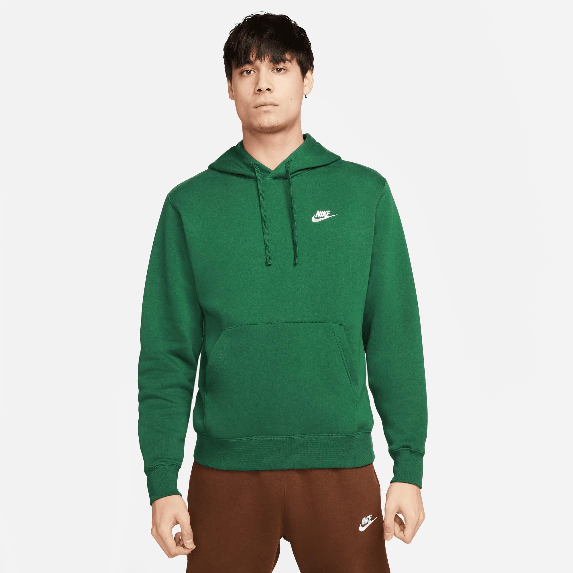 Nike Sportswear Club Hoodie Erkek Yeşil Sweatshirt