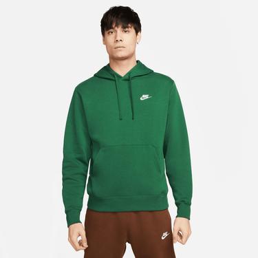  Nike Sportswear Club Hoodie Erkek Yeşil Sweatshirt